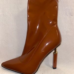 Brown Heeled Brown Boots